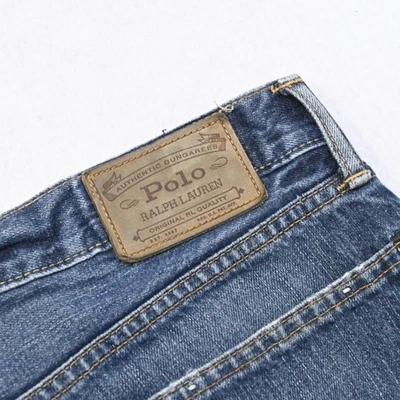 Polo Ralph Lauren Hampton Relaxed Straight Leg Denim Blue Jeans Men Size 36 x 34 - Image 1 of 4