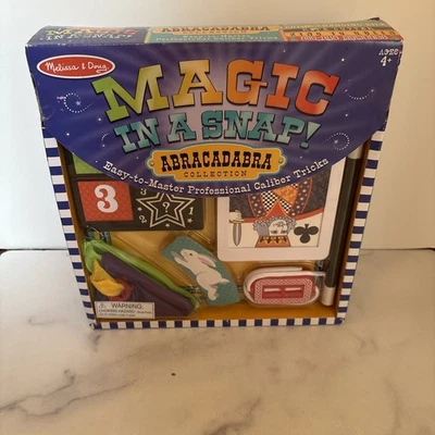Melissa & Doug Magic in a Snap! Abracadabra Collection Magic Tricks Set NEW - Image 1 of 4