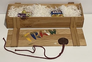 Glas Zug Kurt Adler Polonaise Sammlung Ornament Holzkiste *Fehlteile* - Bild 1 von 17