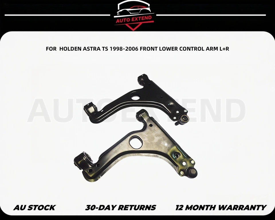 FOR HOLDEN ASTRA TS 1998-2006 PAIR NEW FRONT LOWER CONTROL ARMS - image 1 of 1