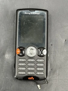 Sony Ericsson Walkman W810i - Telefono tastiera cellulare nero satinato (non testato) - Foto 1 di 8