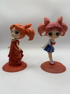 Sailor Moon Eternal The Movie Chibiusa Q Posket Custom bemalte Figur 2er Set - Bild 1 von 9