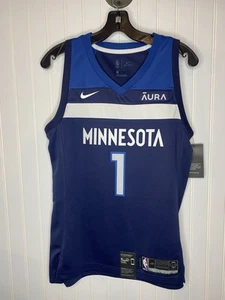 Camiseta para mujer Minnesota Timberwolves Anthony Edwards Swingman Icon azul marino mediana” - Imagen 1 de 7