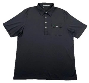 CRIQUET Performance Players Shirt Pocket Golf Polo Schwarz Herren XL - Bild 1 von 7