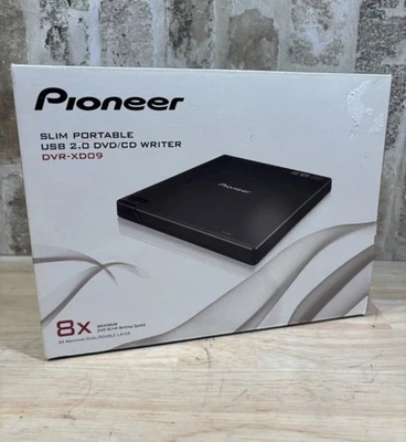 Pioneer External DVD/CD Writer DVR-XD09⭐️8X Slim Portable USB 2.0⭐️DVD/CD WRITER - Image 1 of 4