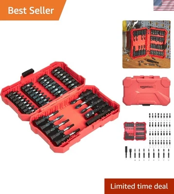 42-Piece Impact Screwdriver Bit Set with Phillips, Slotted & Torx Compatibility - Image 1 of 4
