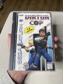 Virtua Cop Sega Saturn New Factory Sealed OOP Rare Long Case