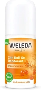 WELEDA Seabuckthorn Roll-On Deodorant, 24 Hour Protection, 50ml - Picture 1 of 5