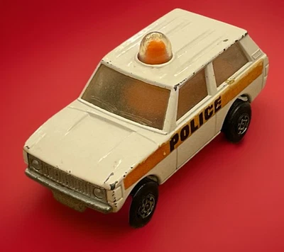 Matchbox Lesney Superfast Rolamatics Police Patrol No. 20 Range Rover White  - Image 1 of 4