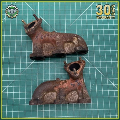 87-93 BMW E30 SERIE 3 M20 2.5L JUEGO DE PARES COLECTORES DE ESCAPE OEM Foto 1 de 4