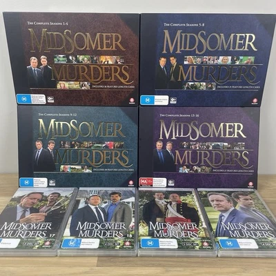 Midsomer Murders - Complete Seasons 1-20 DVD Regions Free Boxsets Series 1 To 20 - Image 1 of 4
