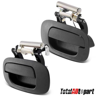 Par de manijas de puerta exteriores para Dodge Durango 1998-2002 Dakota 2000-2001 lado trasero Foto 1 de 4