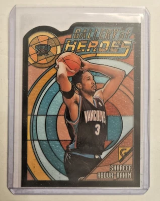2000-01 Topps Gallery SHAREEF ABDUR-RAHIM - GALLERY OF HEROES vitral GH10 Foto 1 de 2
