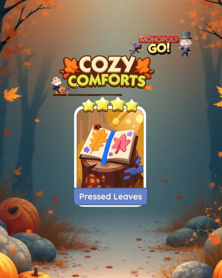 Pressed Leaves Monopoly set 10 1 - Image 1 of 1