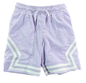 Air Jordan Youth Light Purple Mesh Diamond Shorts Size Small (8-10 y/o) Epic - Picture 1 of 9