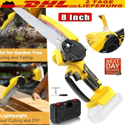 MARKENLOS Für Dewalt 20V Akku Kettensäge Astsäge Heckenschere Heckenschneider 2 Klingen