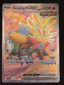 Gouging Fire ex 188/162 SV05: Temporal Forces Holo - Picture 1 of 2