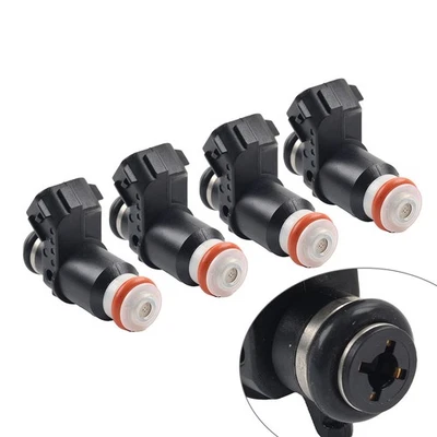 4X Fuel Injectors 15710-10G00 For SUZUKI GSXR1000 2003-2004 2005 2006 - Image 1 of 4