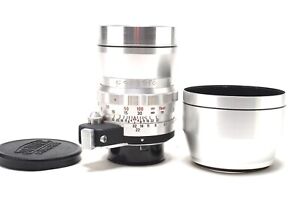 Steinheil Munchen 135mm f3.5 Auto Tele Quinar Lens For Exakta- w/ hood