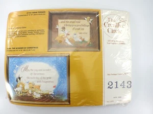 The Creative Circle GOOD TIDINGS Kit #2143 Vintage Craft Kit Christmas - Picture 1 of 4