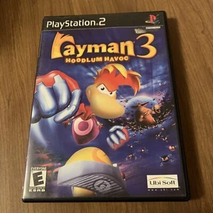 Rayman 3 Hoodlum Havoc (Black Label) komplett für Sony Playstation 2 PS2 - Bild 1 von 4