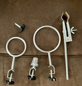 3 Piece Burette Clamp / Condenser Clamps Only FREE SHIPN π¦ lποΈποΈk - Picture 1 of 24