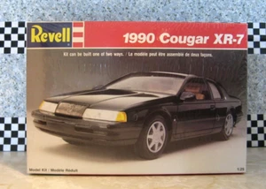 Mercury 1990 Cougar XR-7 Sport cupé escala 1:25 Revell modelo Kit7185 sellado 1990 - Imagen 1 de 5