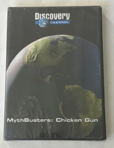 Pistola de pollo Mythbusters (DVD, 2003) Discovery Channel TOTALMENTE NUEVA SELLADA - Imagen 1 de 2