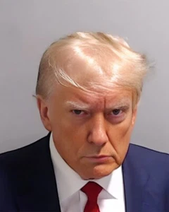 Former President DONALD TRUMP Glossy 8x10 Mugshot Photo Republican Party Print - Picture 1 of 1