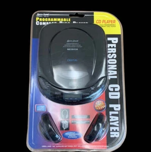 Lenoxx Sound CD-51 Portable CD Player *New Old Stock *Headphones - Picture 1 of 3