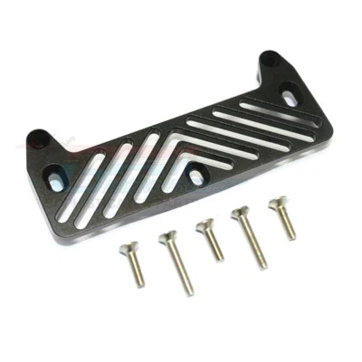 GPM Racing Aluminum Front Bumper Mount Black for Tamiya Lunch Box - Image 1 of 4