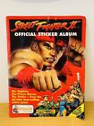Street Fighter II 2 Merlin 1992 Nintendo Capcom Sticker Album Rare collectable