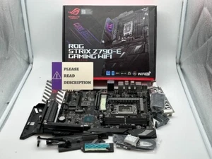 ASUS ROG Strix Z790-E Gaming WiFi LGA 1700 ATX Intel Motherboard READ/FOR PARTS - Bild 1 von 9