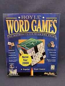 SEALED 1999 Big Box Computer Game HOYLE WORD GAMES Sierra Hangman Crosswords - Picture 1 of 9