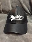 Brooklyn New York Hat faux leather city hipster Blue Collar unisex 
