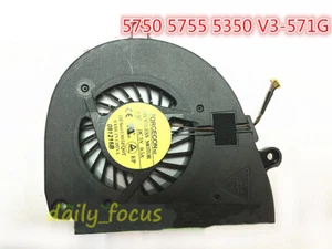 NEW CPU Cooling Fan For Acer Aspire 5750 5755 V3-571g 551 E1-531 E1-571G - Bild 1 von 2