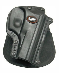 Fobus BS-2 Right Hand OWB Paddle Holster fits Bersa Thunder 380 Black