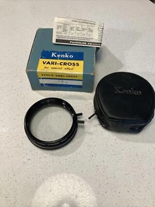 Kenko 58s VARI-CROSS Lens Filter Japan - Picture 1 of 8