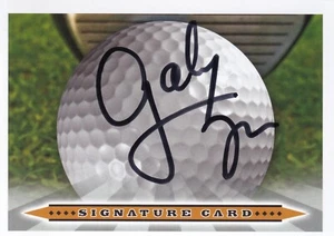 GABY LOPEZ SIGNED AUTO'D SIGNATURE CARD LPGA TOUR ARKANSAS BLUE BAY CHAMP MEX - Picture 1 of 3
