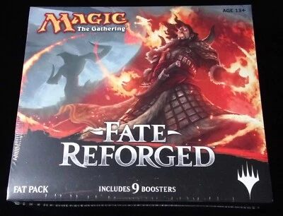 FATE REFORGED Magic the Gathering  Sealed Fat Pack bundle box 9 booster packs - Image 1 of 2