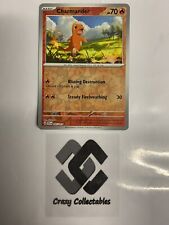 Pokemon Cards Charmander 007/091 Paldean Fates Reverse Holo Mint Condition Card