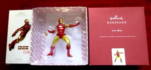Hallmark Marvel Iron Man Metall Ornament & 2008 Iron Man Ornament - Bild 1 von 1