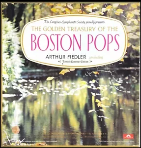 Arthur Fiedler - The Golden Treasury Of The Boston Pops - Vinyl 5 Disc Box Set - Picture 1 of 12