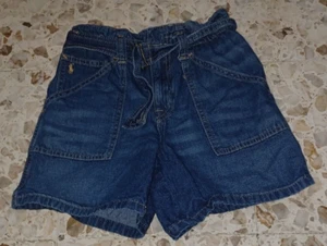 Polo Girl's Blue Jean Shorts SZ 10 - Picture 1 of 5