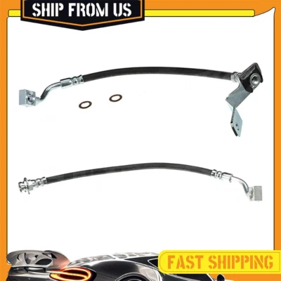 Sunsong 制动软管 2x 适用于雪佛兰索罗德 1500 1999 - 2001 — 第 1/4 张图片