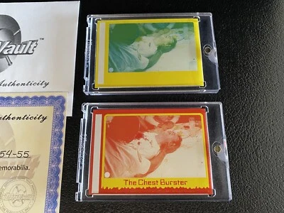 Alien 1979 Topps Vault Color Proof Set The Chest Burster John Hurt Rookie Card - Image 1 of 4