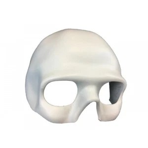 Phantom Half Skull Head Halloween Costume Masquerade Mask [White] - Picture 1 of 3