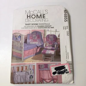 McCall's 4855 Home Decorating Baby Room Essentials Nursery - Picture 1 of 3
