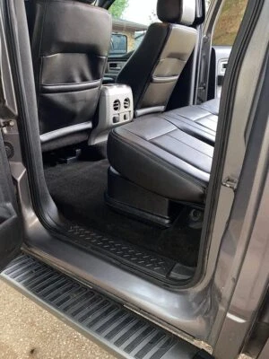 QLogic Unloaded Dual 10" Q-Logic Subwoofer Enclosure Compatible w Ford F150 Crew - Image 1 of 4