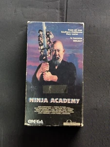 Vintage Ninja Academy VHS Niko Mastorakis Rare OOP Karate Will Egan 1989 - Picture 1 of 6